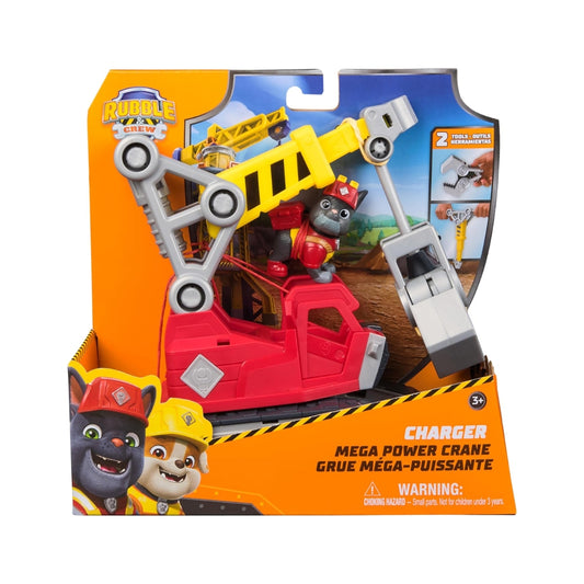 Paw Patrol Rubble & Crew Charger Mega Power Crane