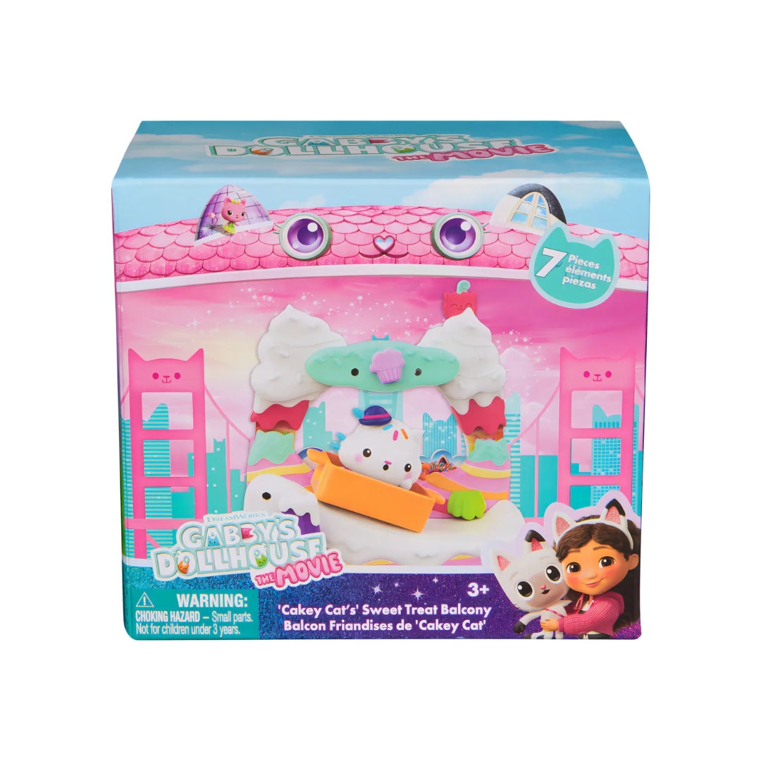 Gabby’s Dollhouse The Movie 2 Cakey Cat's Sweet Treat Balcony