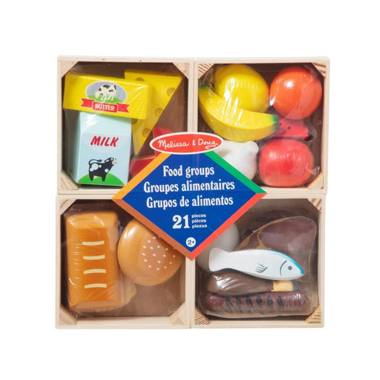 Melissa & Doug Wooden Food Set
