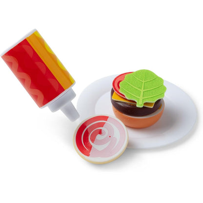 Melissa & Doug Flip & Fry Grill Play Set with Water