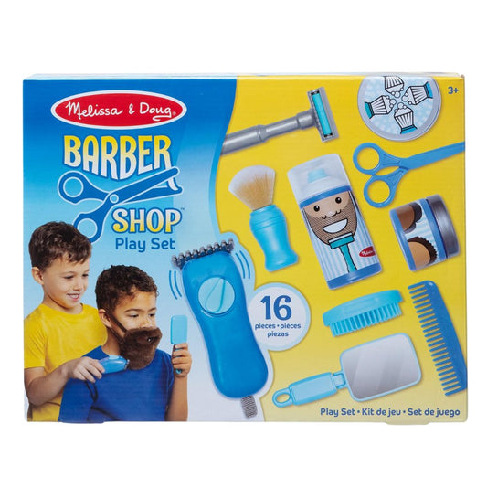 Melissa & Doug Barber Shop Pretend Play Set