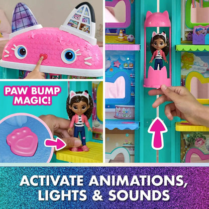 Spin Master Gabby’s Dollhouse Movie Deluxe Dollhouse & Ears set