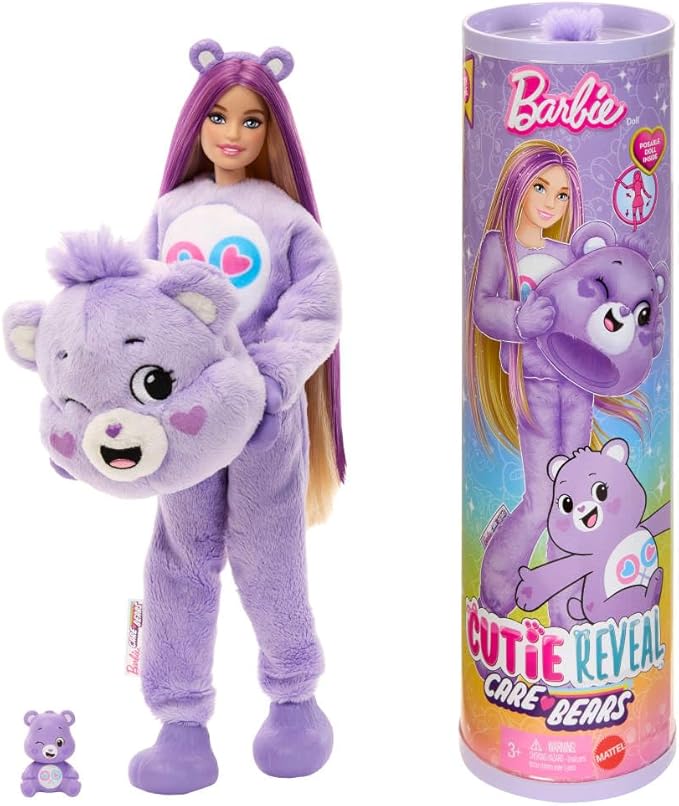 Barbie Cutie Reveal Care Bears Series Doll