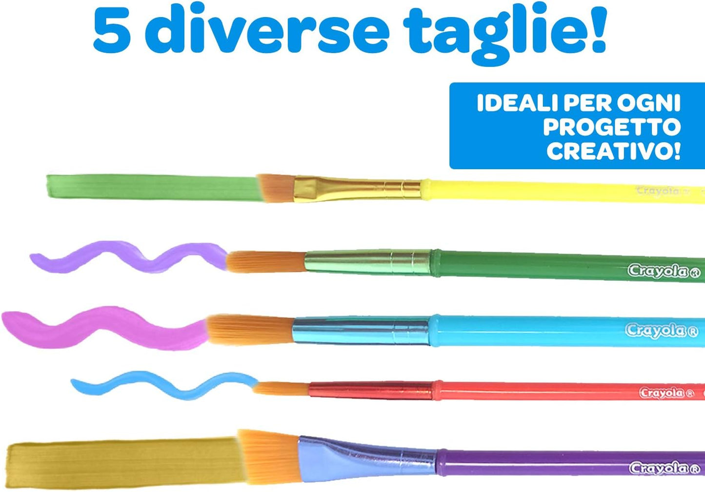 Crayola Art&Craft Brush Set (5 Count)