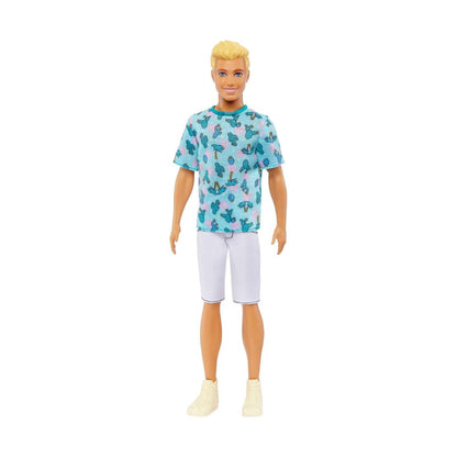 Barbie Fashionistas Ken Doll Blue T-Shirt