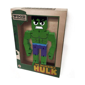 Marvel Wood Warriors Hulk Figure