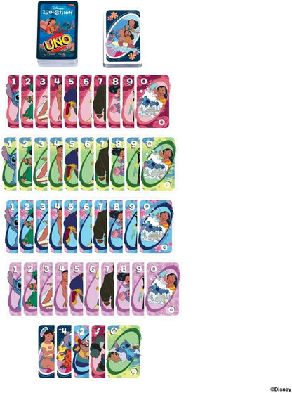 Mattel Games UNO Disney Lilo & Stitch