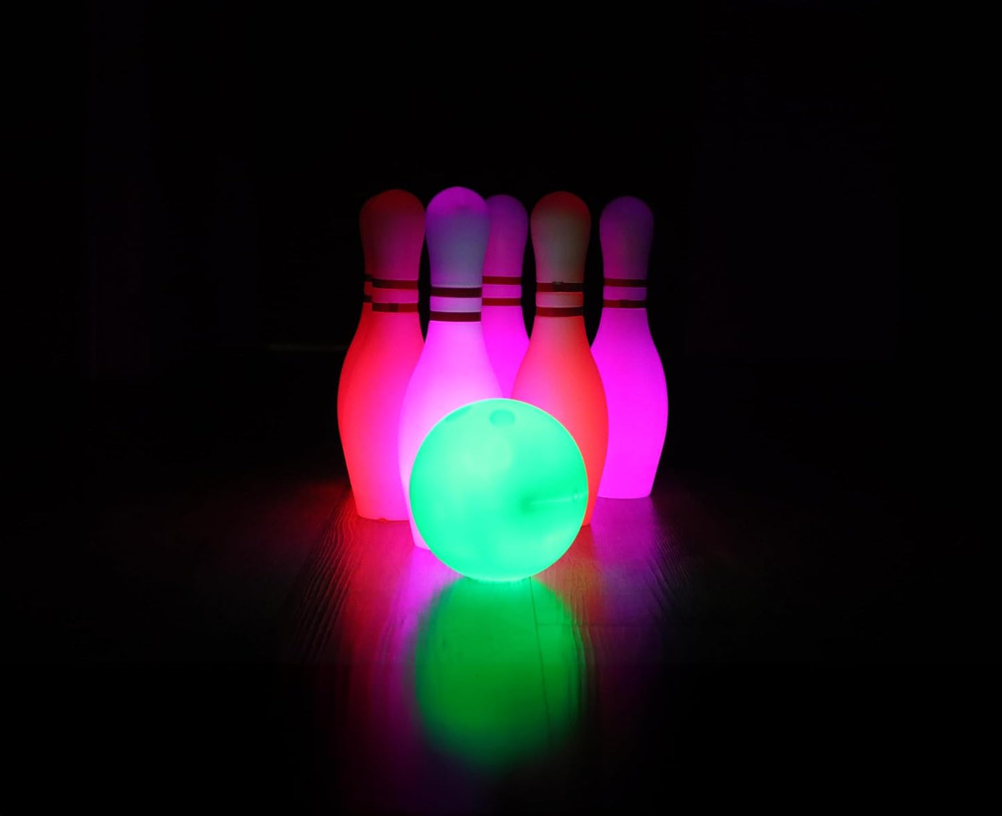 Glow Games Glow in the Dark LED Bowling Set