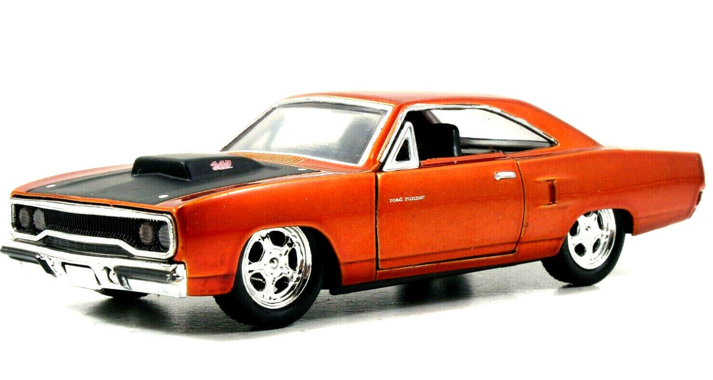 Metal Replica 1/32 Plymouth Road Runner Orange 1970
