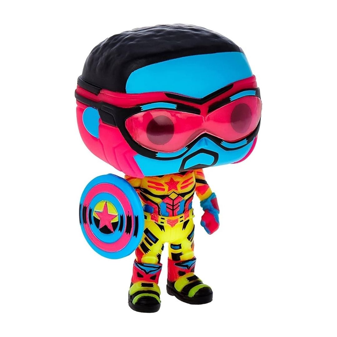 Funko Pop Captain America (Blacklight Special Edition)