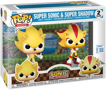 Funko Pop Super Sonic & Shadow - 2 pcs