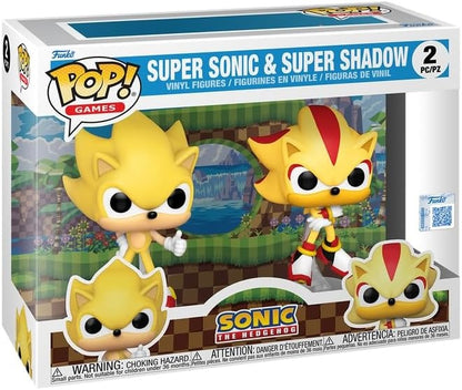 Funko Pop! Super Sonic and Shadow 2-Pack