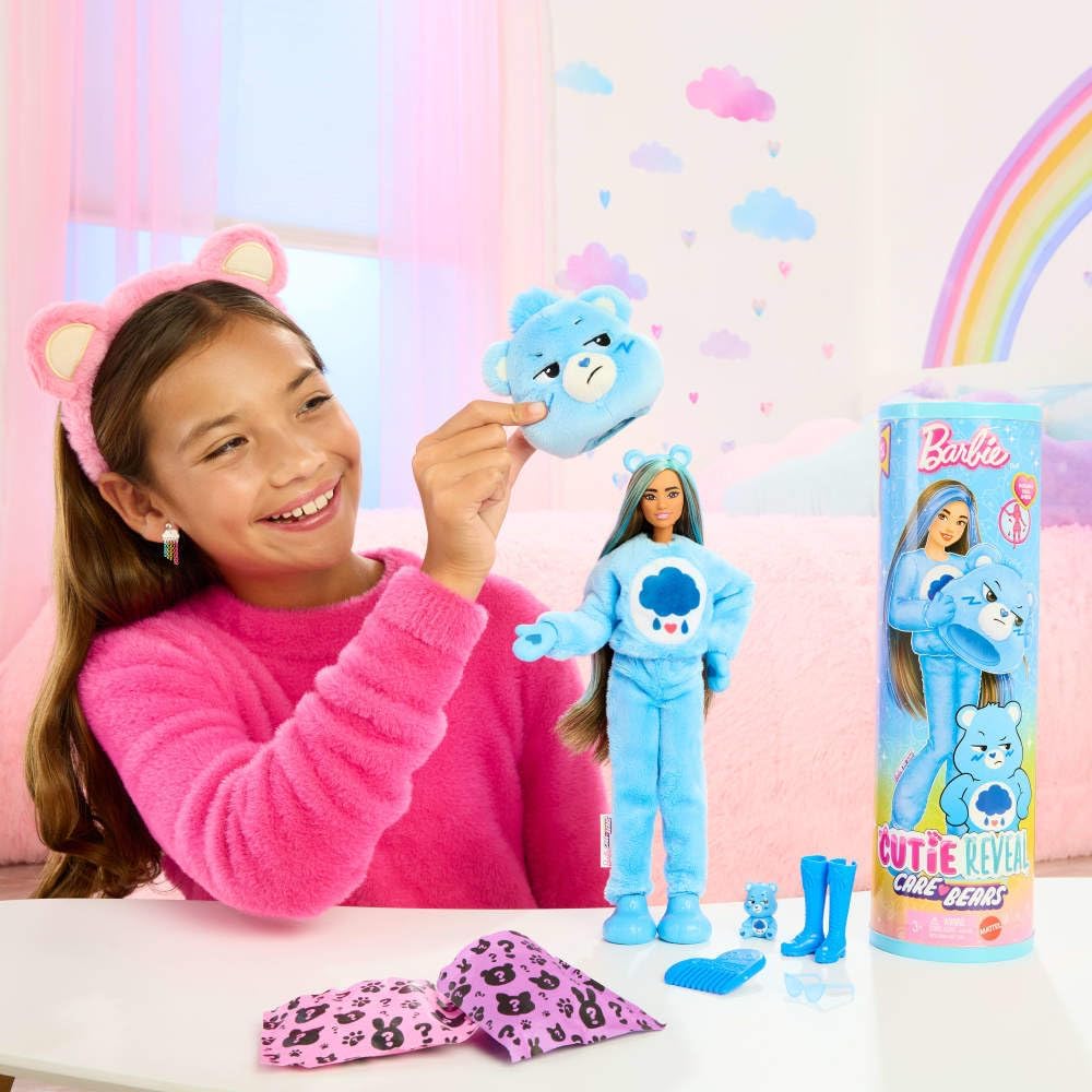 Barbie Cutie Reveal Care Bears Series Doll