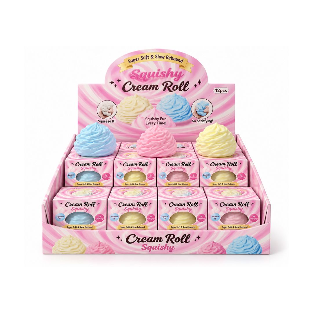 Cream Ice Cream Squishy