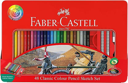 Classic Colour Pencils Sketch Set 48 Color