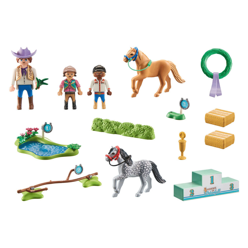 Playmobil Riders Ponies and Show Jumping