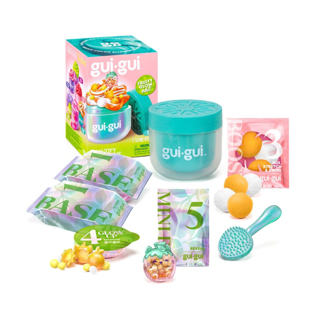 Gui-Gui Fruity Glow Edit Slime GLOSS Pack