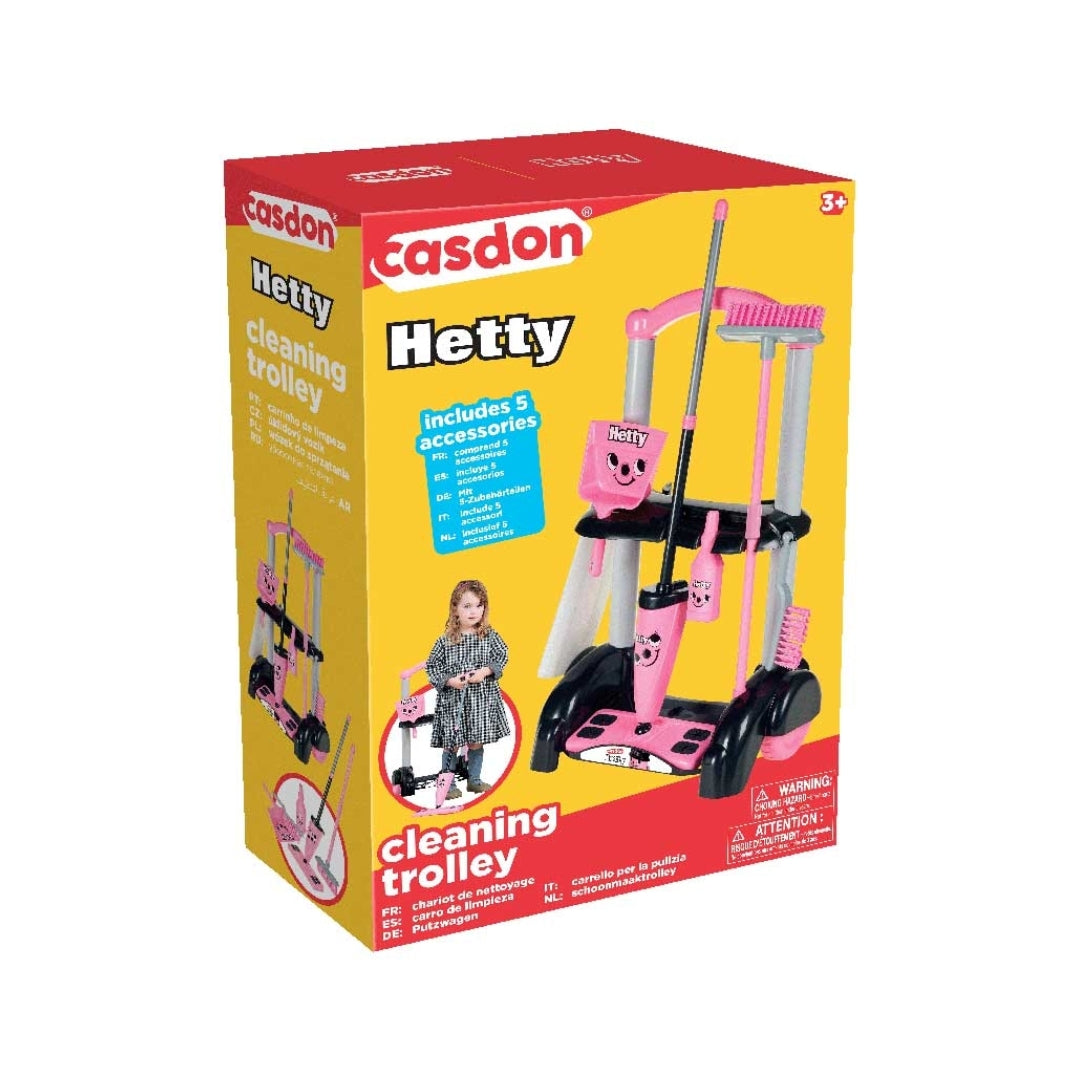 Casdon Henry Cleaning Trolley (Pink)
