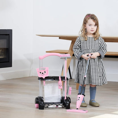 Casdon Henry Cleaning Trolley (Pink)