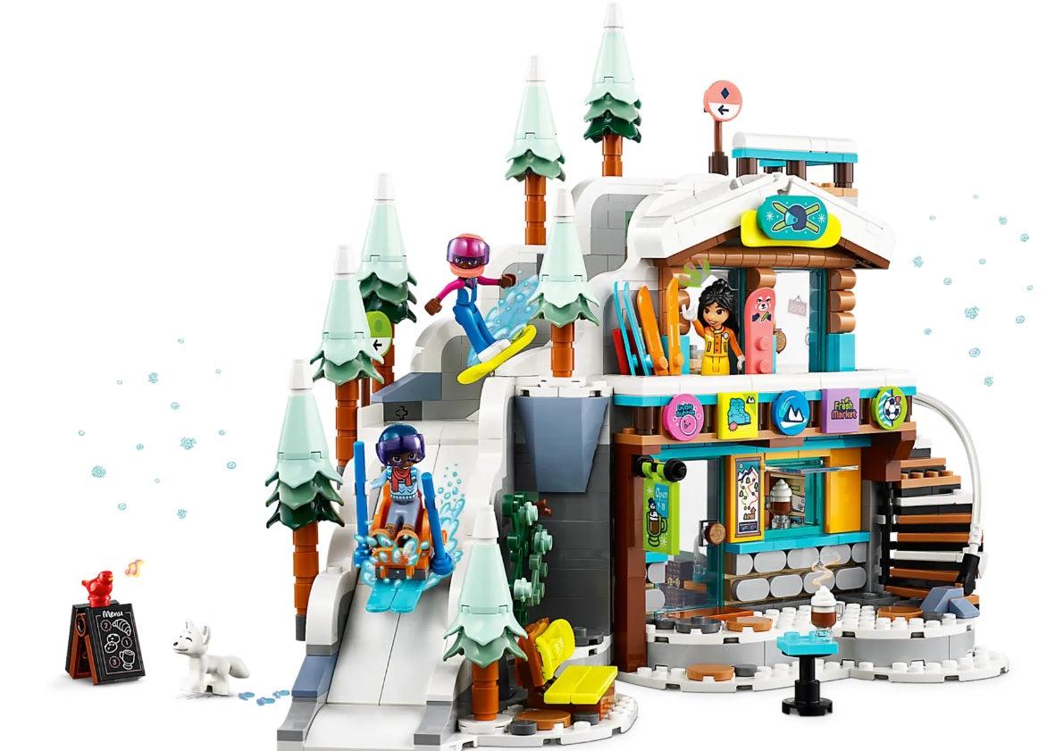 Lego Friends Holiday Ski Slope and Café 980 Pcs
