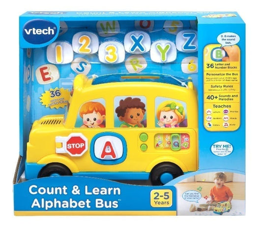 Count & Learn Alphabet Bus