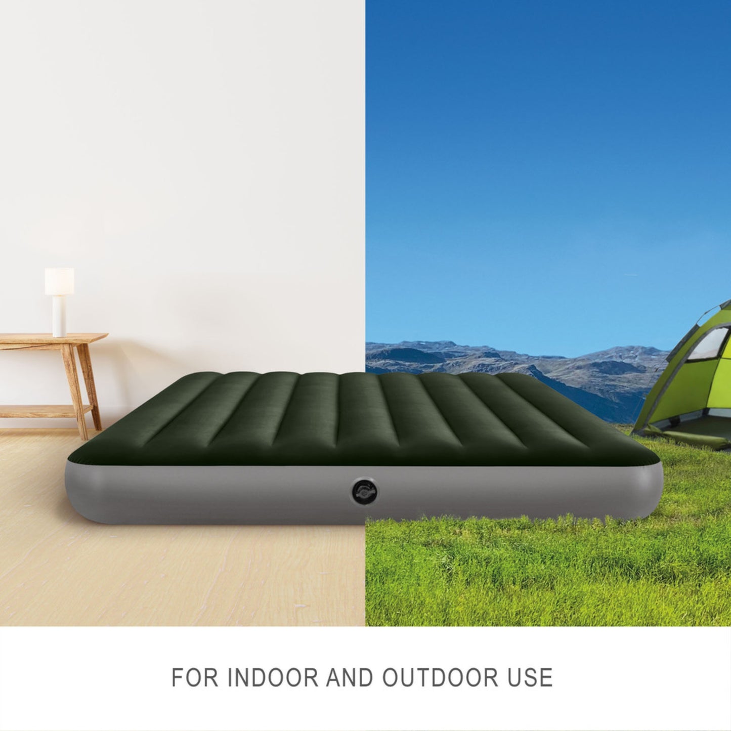 Intex Dura Beam Standard Air Mattress 99.06 cm x 190.50 cm x 25.40 cm
