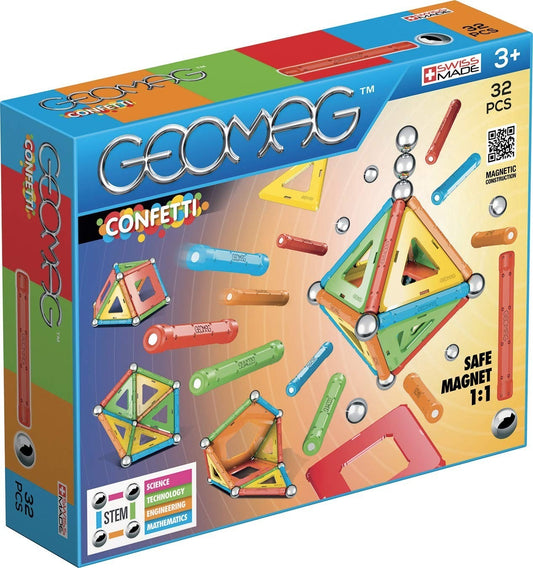 Geomag Magnetic Blocks Confetti