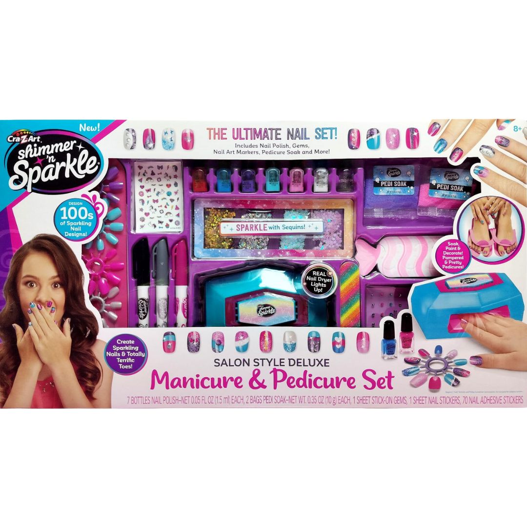 Shimmer N Sparkle Deluxe Manicure & Pedicure