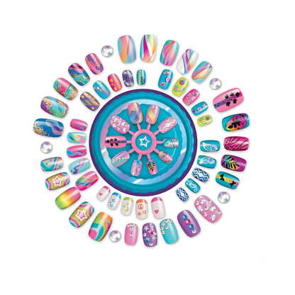 Crazart Shimmer & Sparkle Trendy Tips Nail Expressions