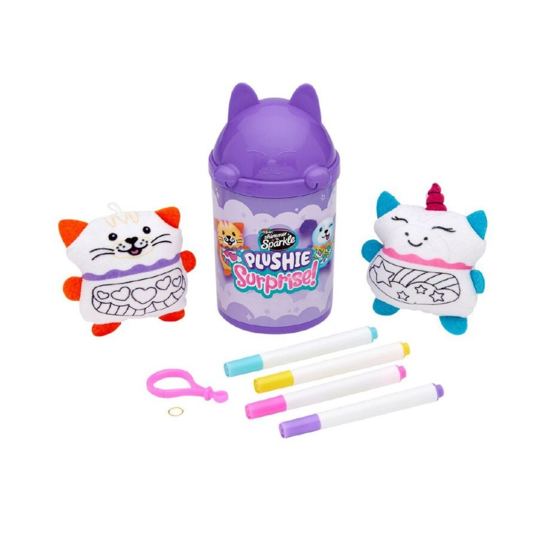 Crazart Shimmer & Sparkle Plushie Surprise (Assorted)