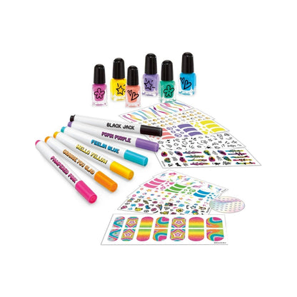 Crazart Shimmer & Sparkle Neon Craze Nail Time