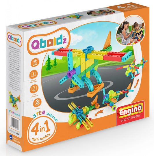 Qboidz 4 In 1 Multi Models, Stunt Plane