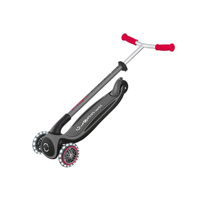 Globber Master Lights 3-wheel light-up Red Black Scooter