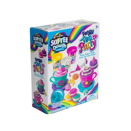Crazart Shimmer & Sparkle Softee Dough Fancy Tea Party