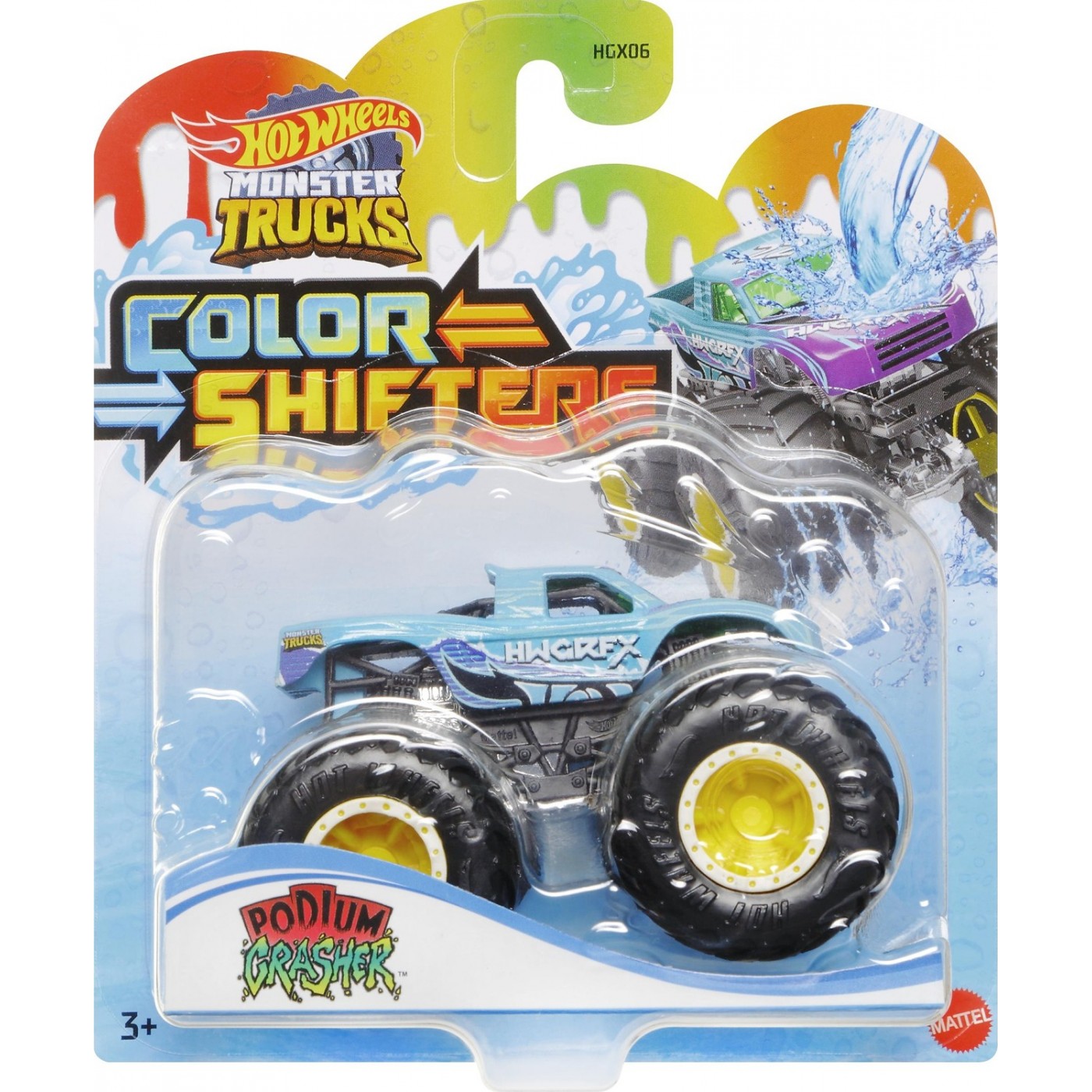 Monster Trucks Color Changing Vehicles