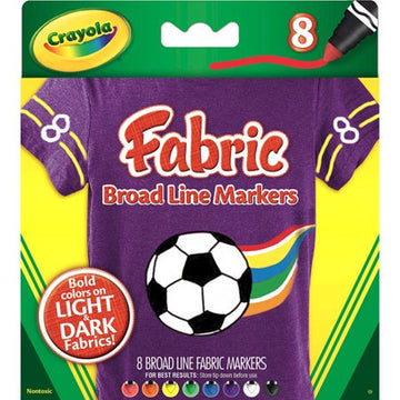 Crayola Fabric Broad Line Markers