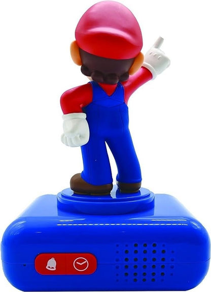 3D Digital Alarm Clock Super Mario