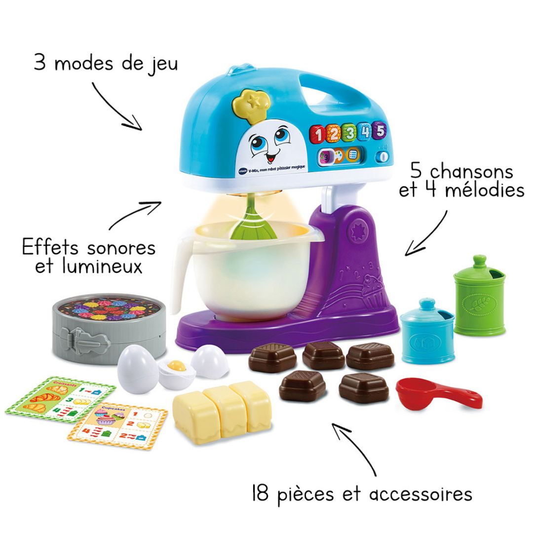 Vtech V-Mix Mon Robot Patissier Magic Interactive Toy