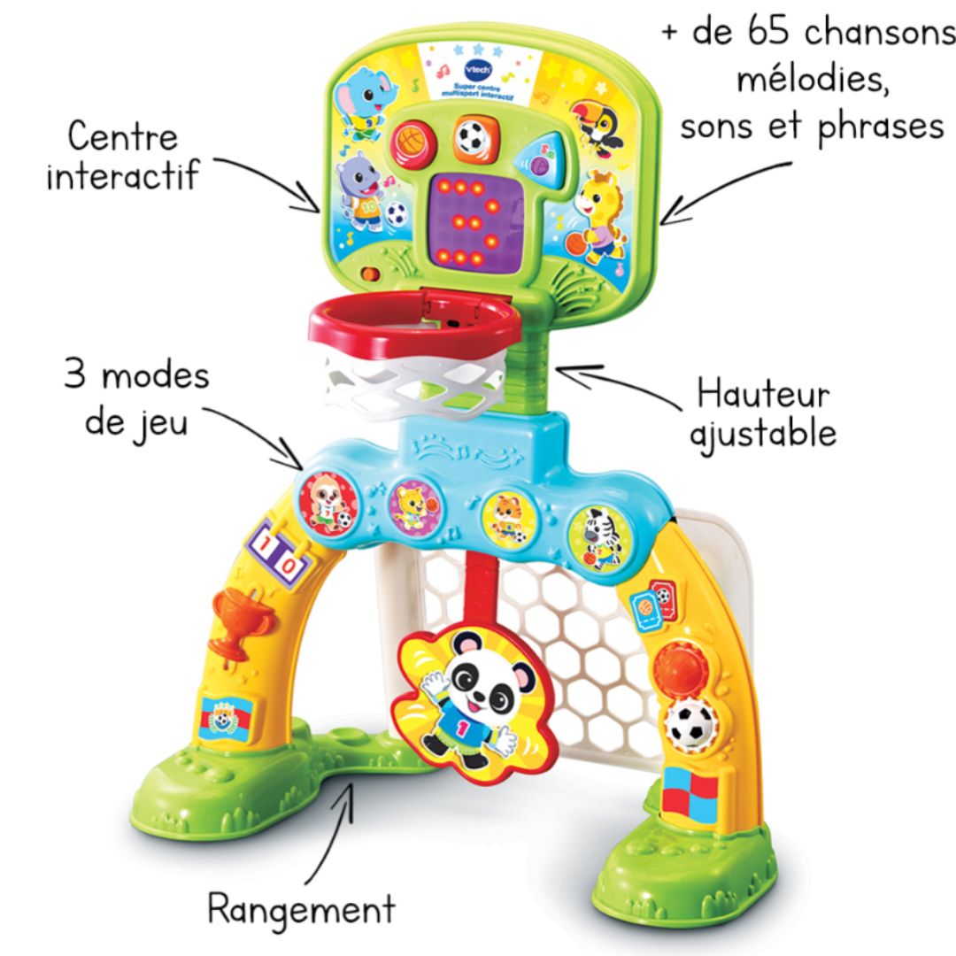 VTech Super Centre Multisport Interactif