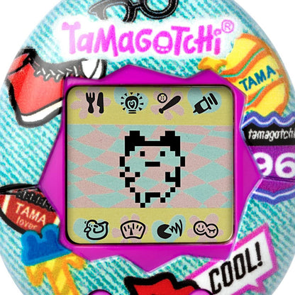 Tamagotchi - Denim Patches - Virtual Electronic Pet