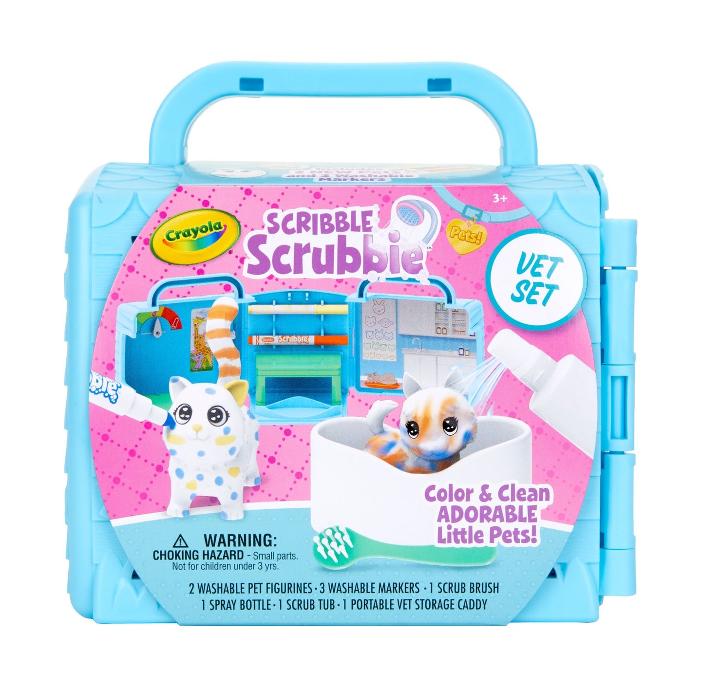 Crayola Scribble Scrubbie Pets Vet Animal