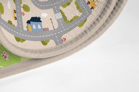 Tapis Reversible Ville et Ferme