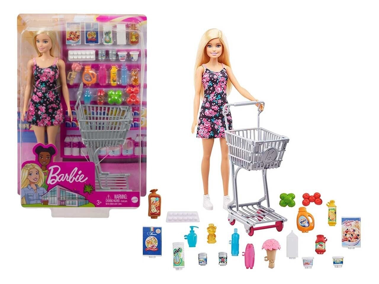 Barbie Doll And Shopping Set