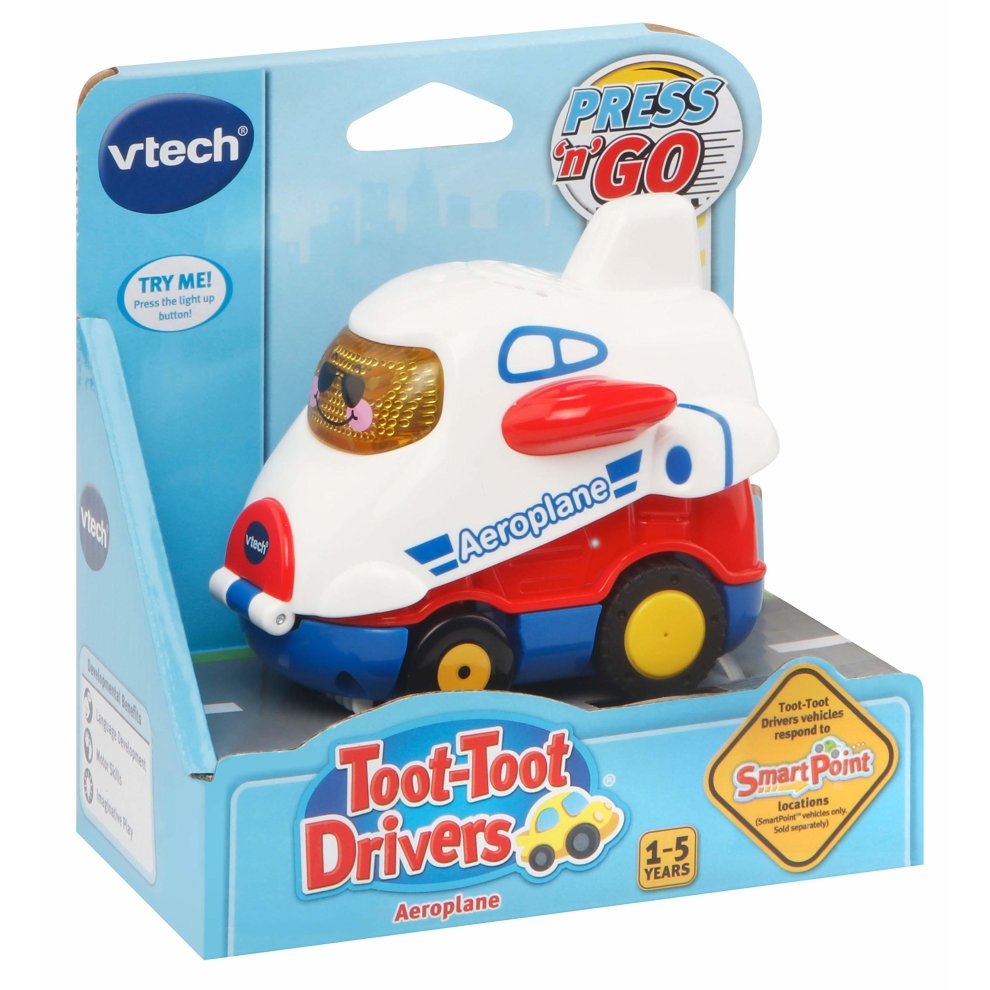 Toot-Toot Drivers Press 'N' Go Aeroplane