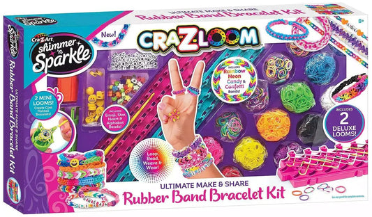 Shimmer N Sparkle Rubber Band Bracelet Kit