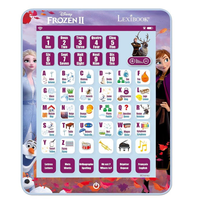 Lexibook Frozen Bilingual Interactive Learning Tablet