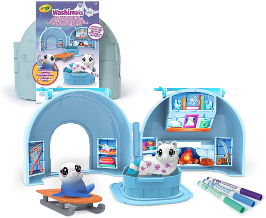 Crayola Scribble Scrubbie Pets Arctic Igloo Playset