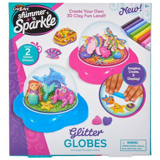 Cra-Z-Art Glitter Domes Kit Medium Box