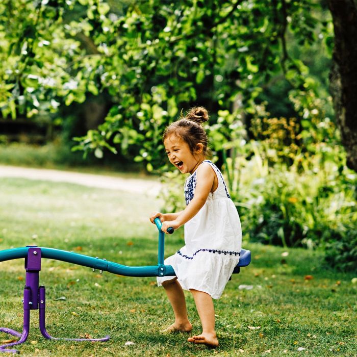 Plum Rotating Seesaw