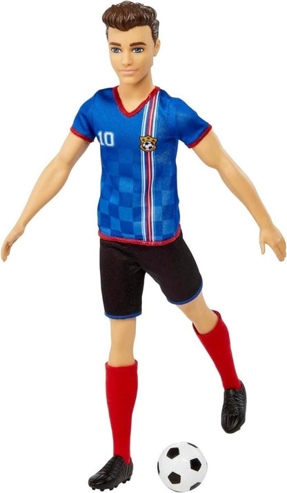 Mattel Barbie Doll Ken Soccer Doll